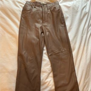 Abercrombie leather pants